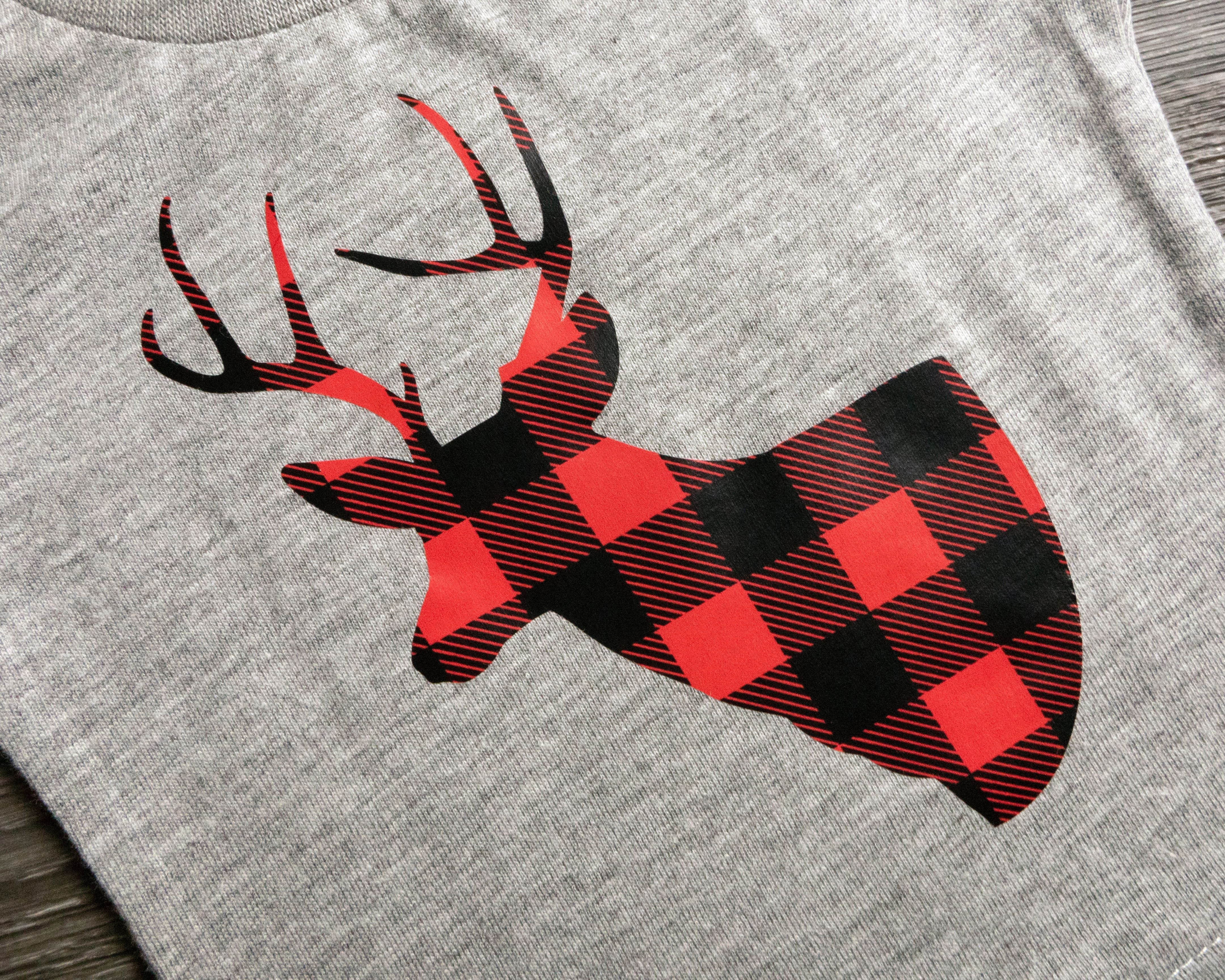 Buffalo Plaid (lumberjack) craft pattern heat-transfer vinyl (htv) works with cricut/silhouette