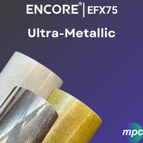 Encore® EFX75 Ultra Metallic Adhesive Vinyl