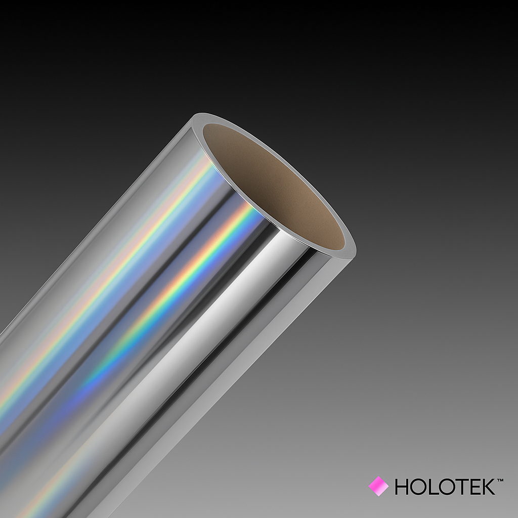 HoloTek™ HT4 - 4 Mil Holographic Adhesive Vinyl - 50" Wide