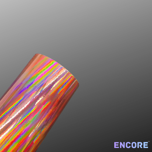 Encore® EFX21 Pink Holographic Adhesive Vinyl