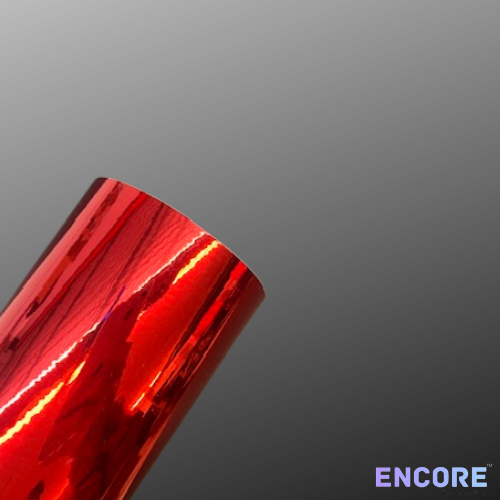 Encore® EFX21 Mirror Red Adhesive Vinyl