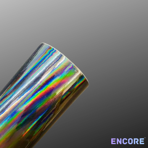 Encore® EFX21 Gunmetal Grey Holographic Adhesive Vinyl