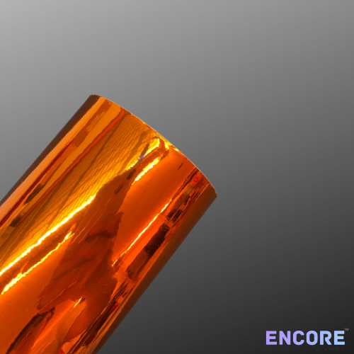 Encore® EFX21 Mirror Orange Adhesive Vinyl