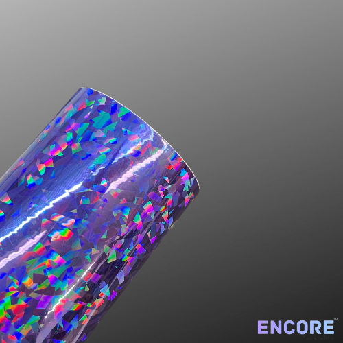 Encore® EFX21 Violet Crystal Holographic Adhesive Vinyl