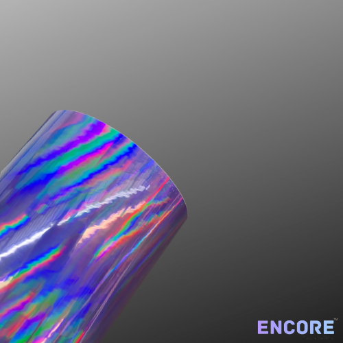 Encore® EFX21 Violet Holographic Adhesive Vinyl