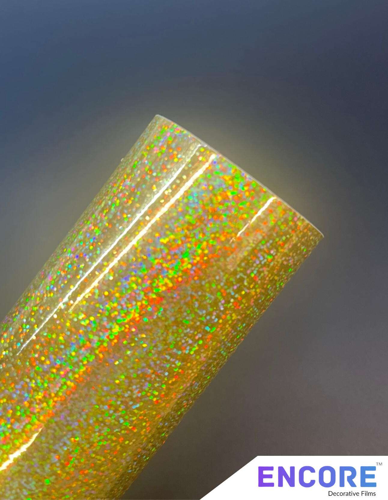 Encore® EFX21 Gold Sequins Holographic Adhesive Vinyl