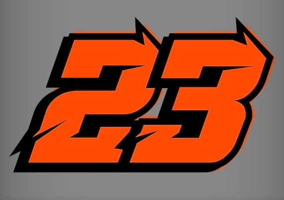 Vinilo adhesivo fluorescente naranja Encore® TG105