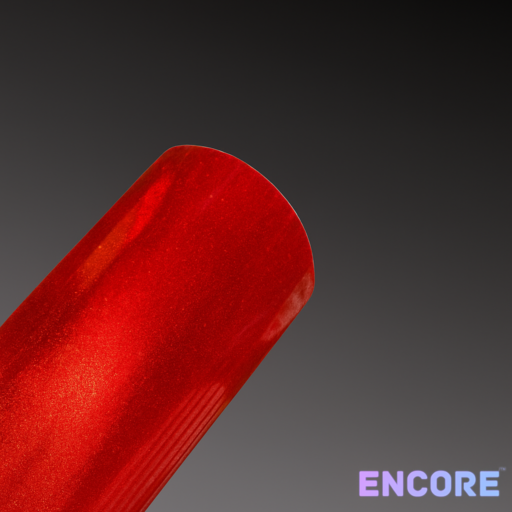 Encore® EFX21 Red Glitter Holographic Adhesive Vinyl