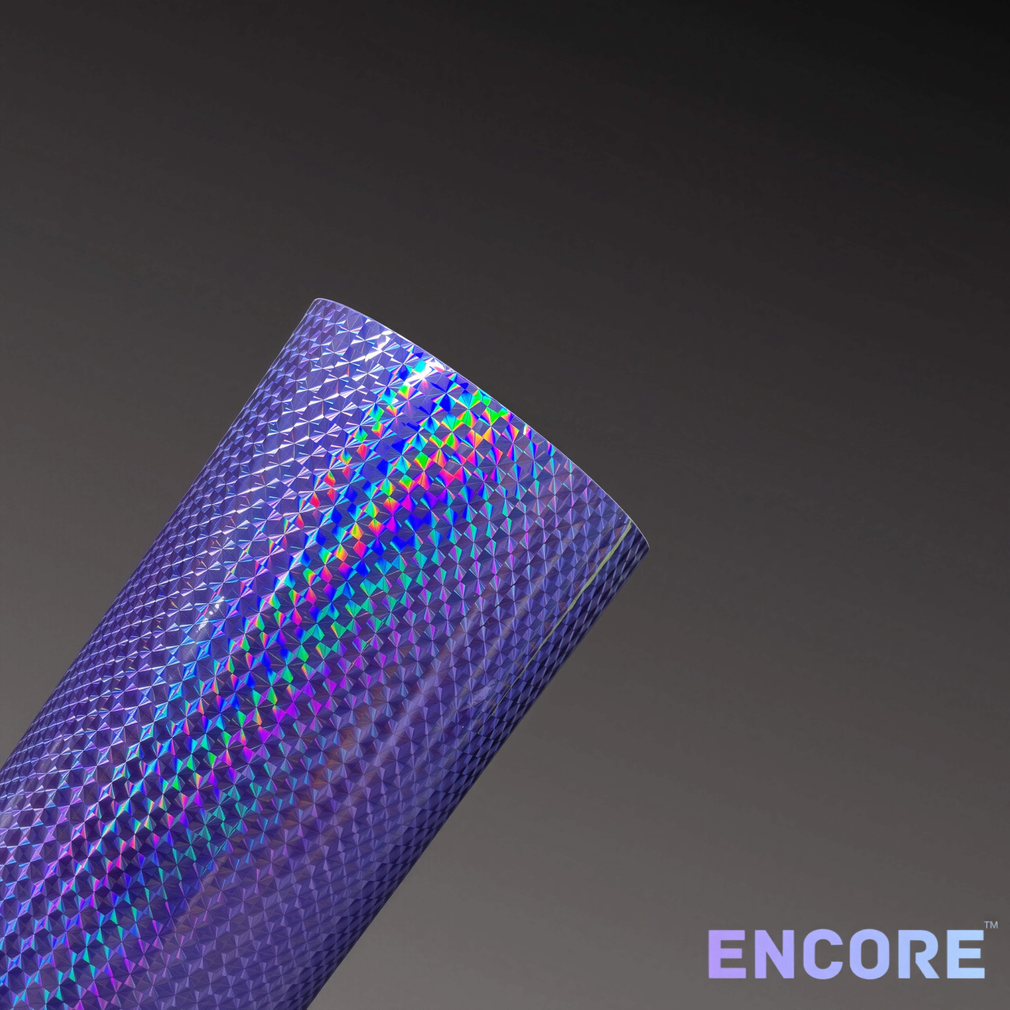 Encore® EFX21 Violet Mosaic (Prism) Holographic Adhesive Vinyl