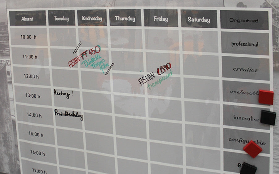 ASLAN® FF480 Print Media - 17.7 mil, Memo Board Ferrous Film