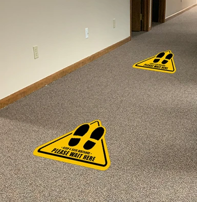 3.4 mil Indoor Floor & Carpet Print Media