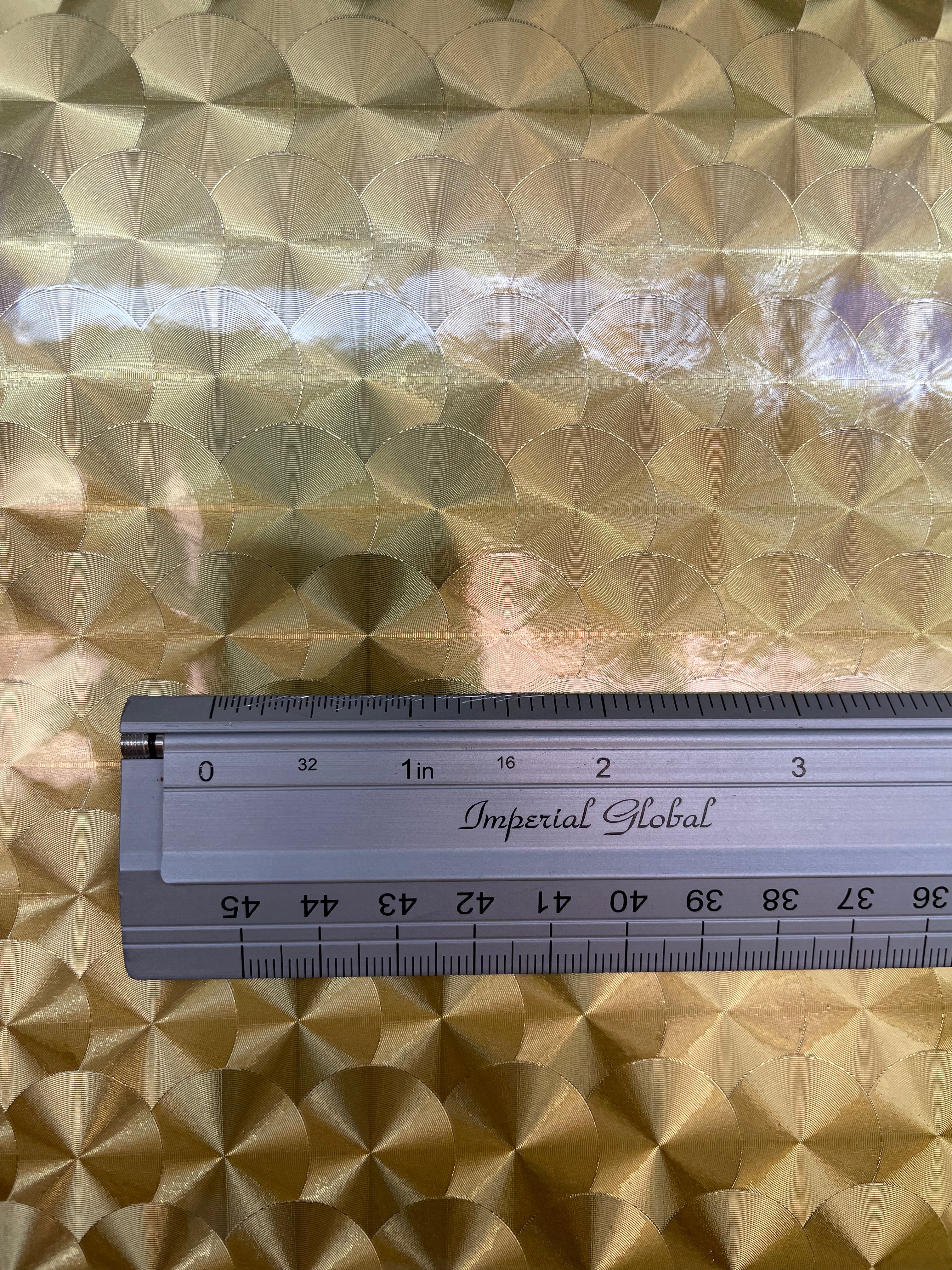 Vinyle adhésif pour clignotants de moteur grand format doré Encore® EFX21