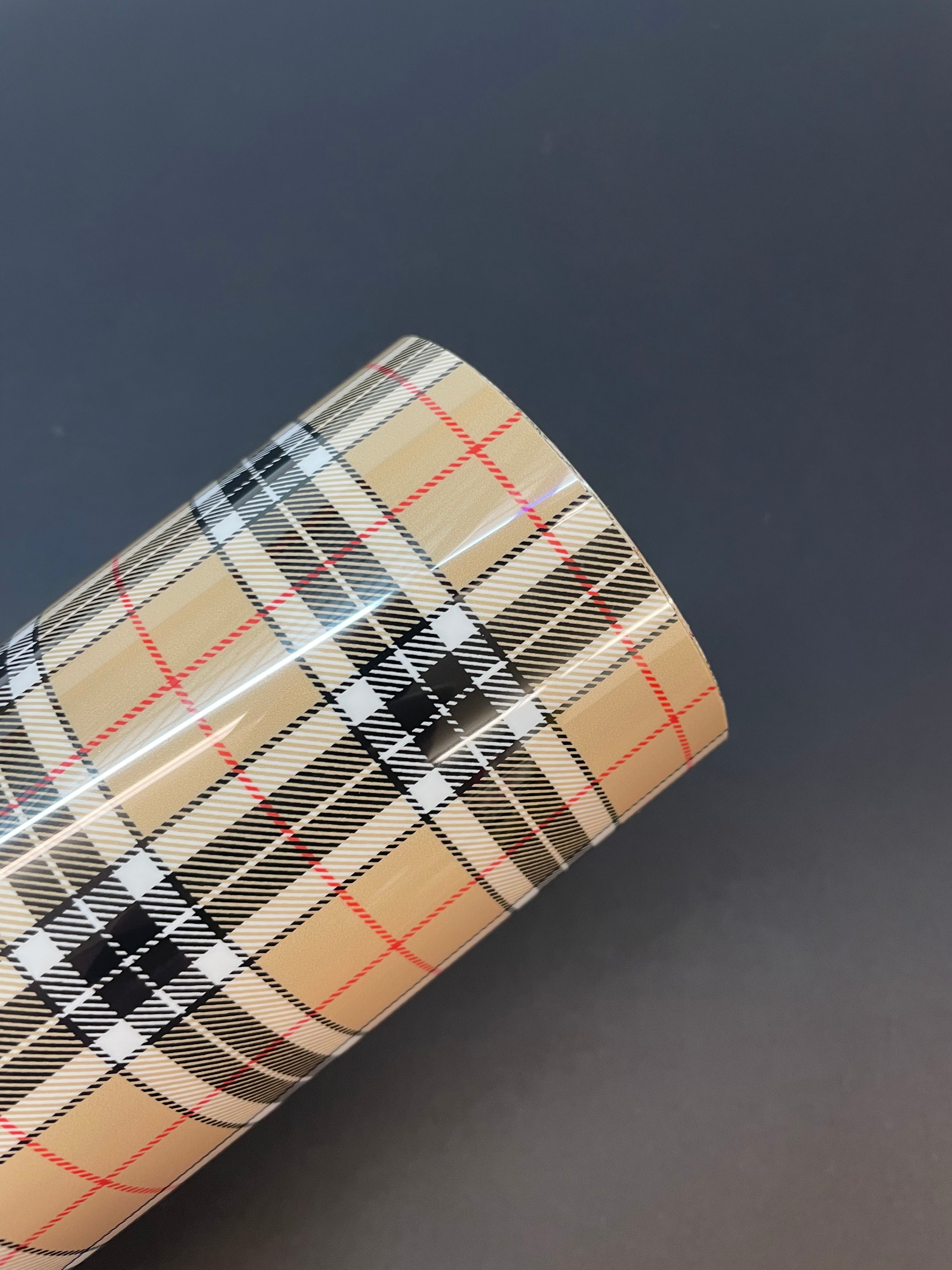 Burberry Plaid HTV