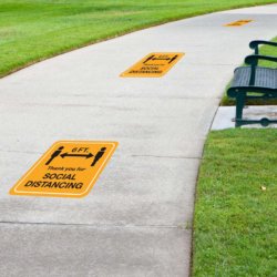 5 mil Non-Slip Floor Laminate Indoor/Outdoor