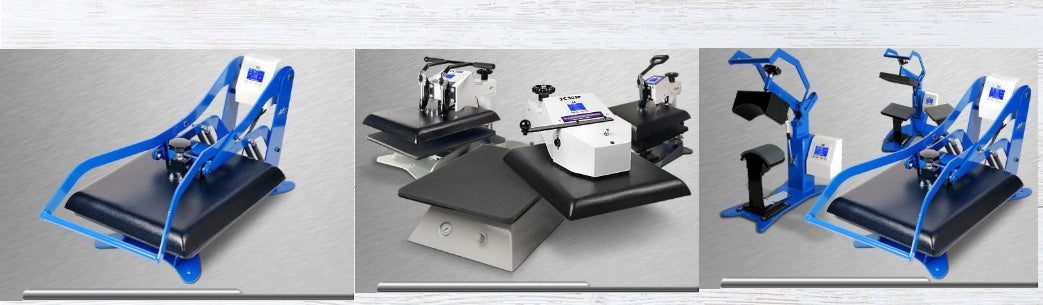 Heat press press machine for application of heat-transfer vinyl (htv) to t-shirts