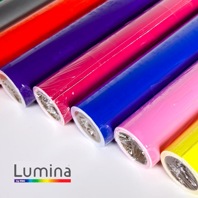 Lumina (FDC) Intermedia cal adhesive vinyl film for general purpose indoor & outdoor applications