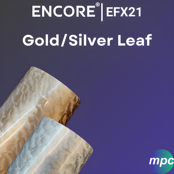 Silver Gold Reafページ Encore® EFX21 Imitation Leaf Adhesive Vinyl | Premium Finish