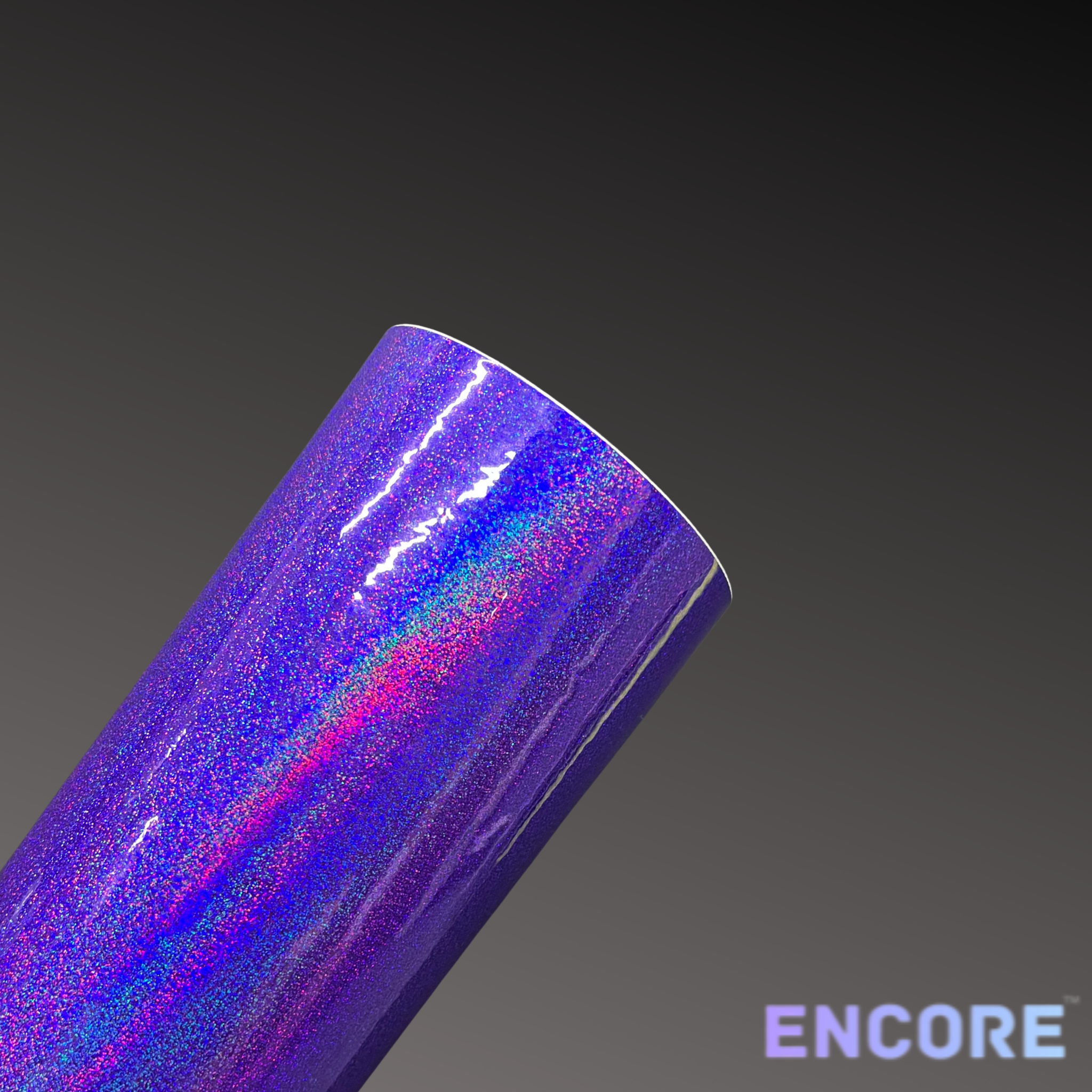 Encore® EFX21 Purple Glitter Holographic Adhesive Vinyl