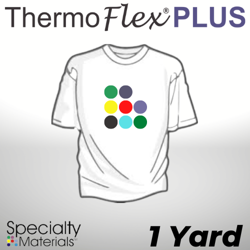 ThermoFlex® Plus Heat Transfer Vinyl, 15" x 1 Yard
