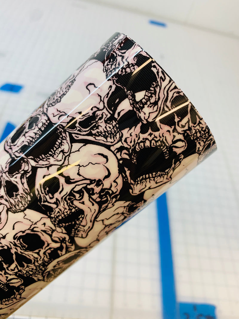 Skulls Pattern HTV