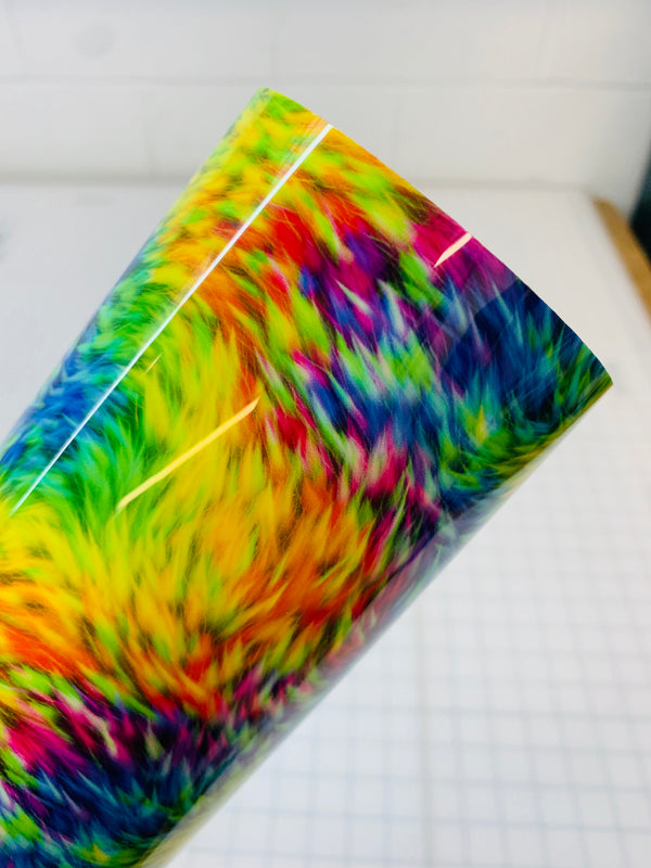 Rainbow Fur HTV