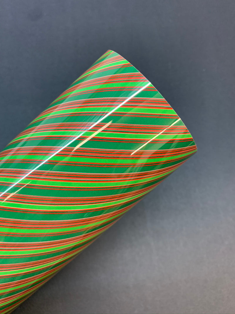 Christmas Candy Cane HTV