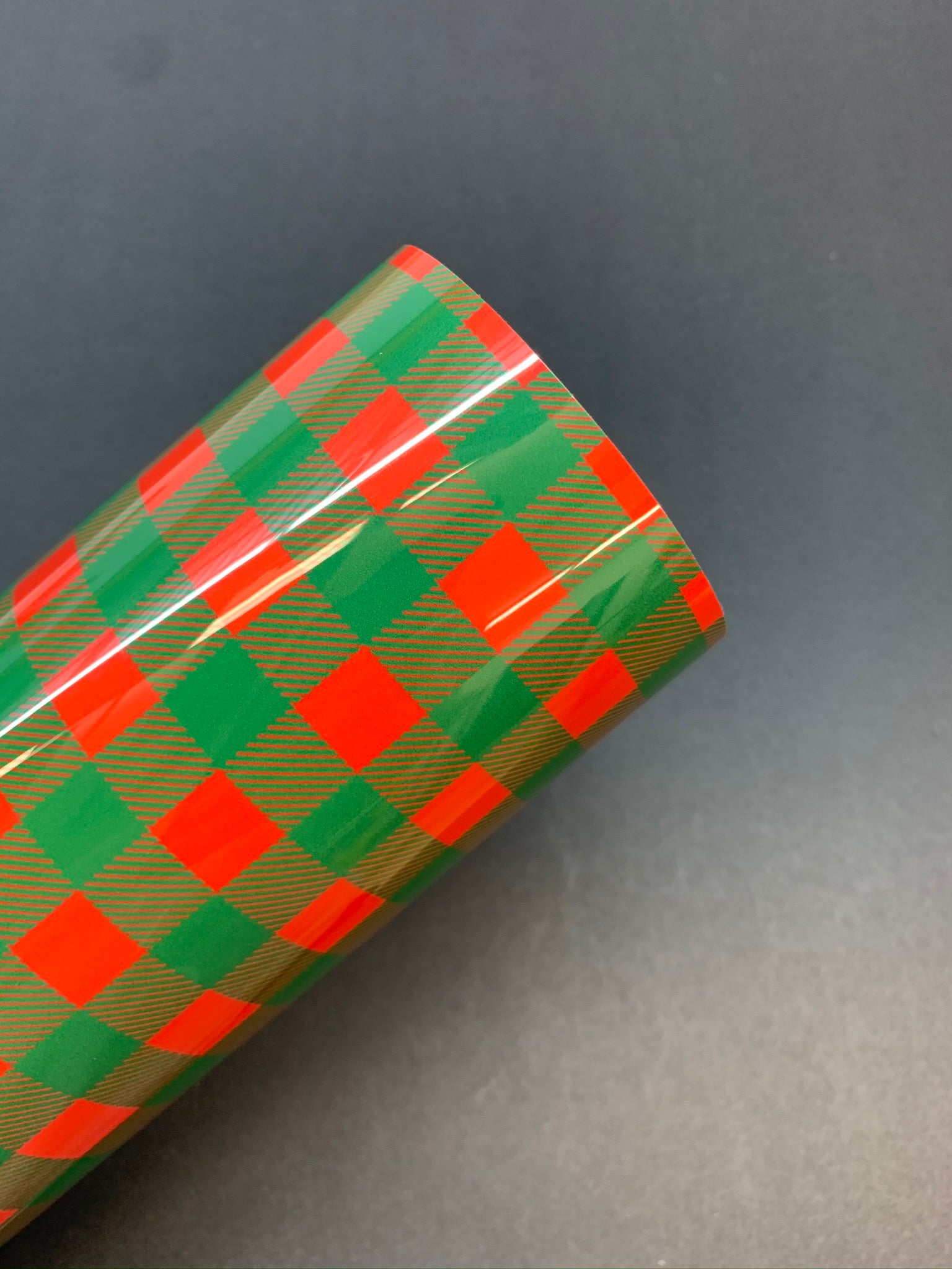 Christmas Plaid HTV