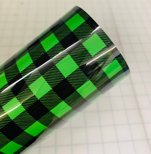 Buffalo Plaid HTV - Verde/Negro