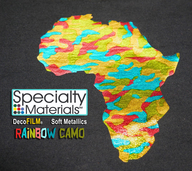 DecoFilm Soft Metallic Patterns - Heat Transfer Vinyl - 19.5" x 5 Yds