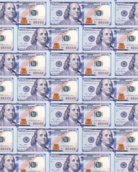 New Benjamin - Dollar Bills HTV