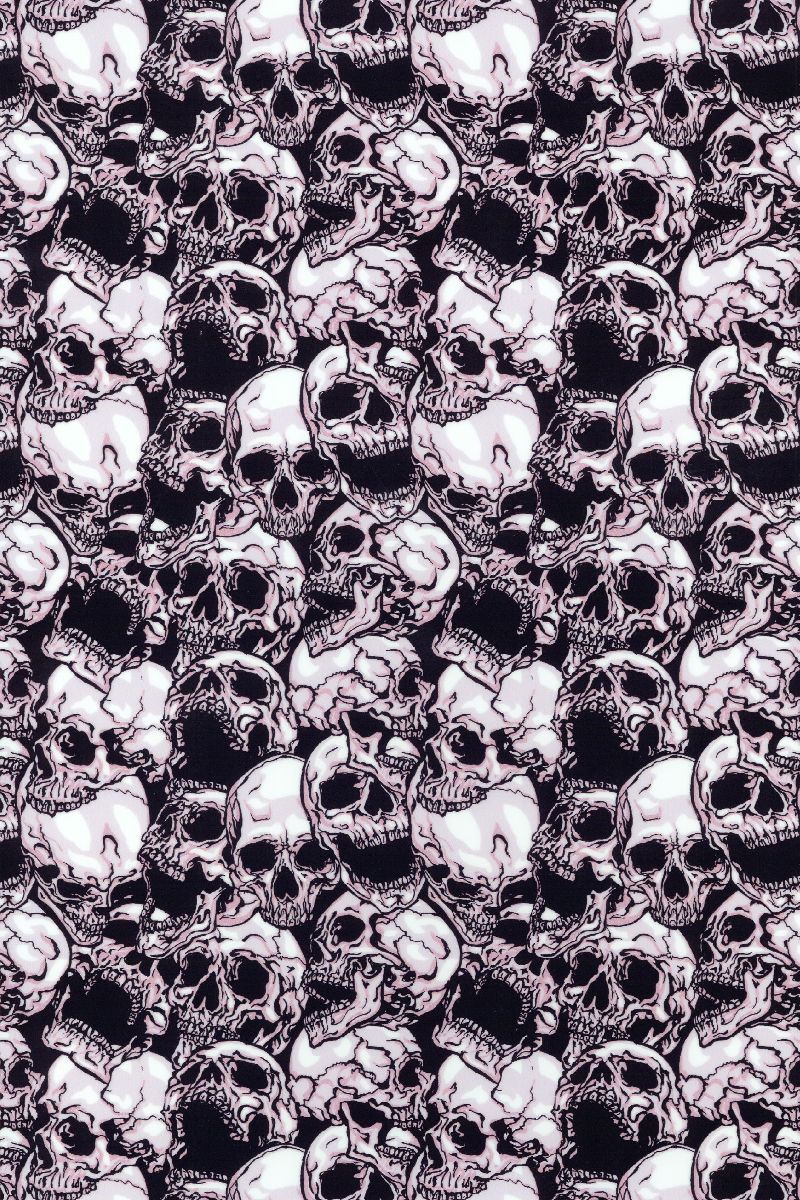 Skulls Pattern HTV