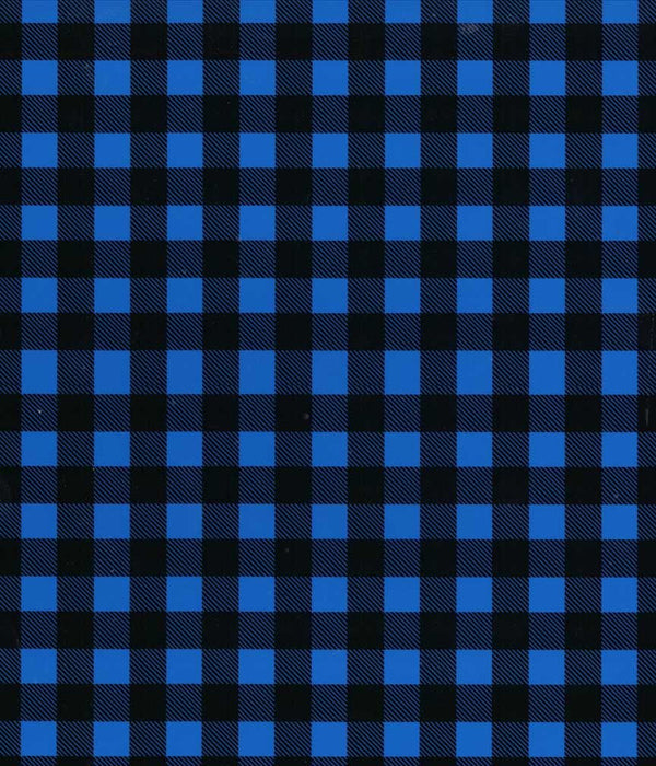 Buffalo Plaid HTV - Royal Blue