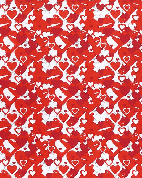 Hearts Red/White Valentine's Day HTV